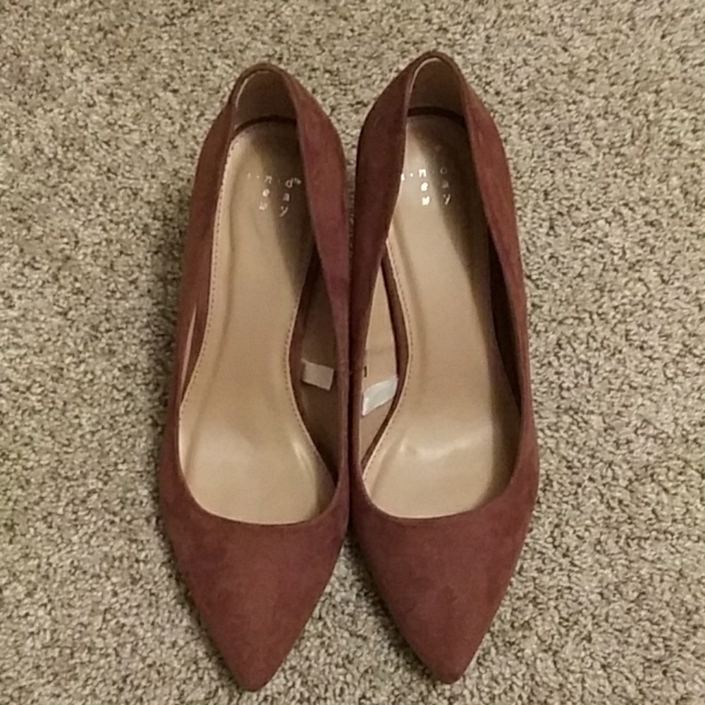 Brown heels